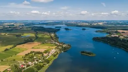 Poradnik - motorowodne Mazury - jezioro Jagodne