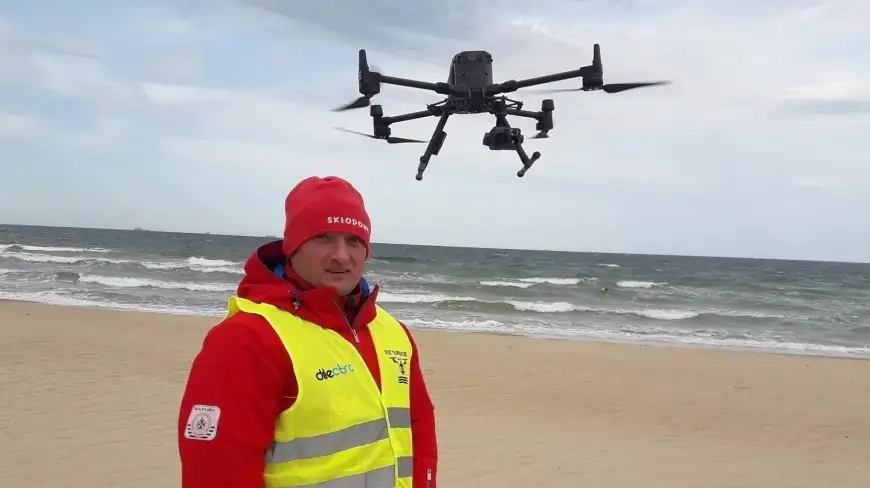 Czy nad mazurskimi jeziorami pojawią się drony ratownicze?