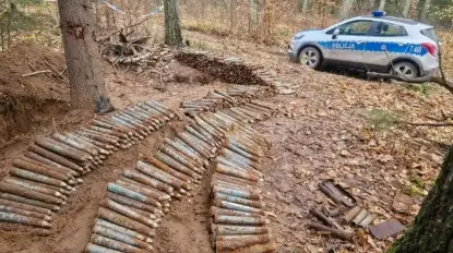 Mazury nadal groźne. Ciągle znajdowane są niewybuchy