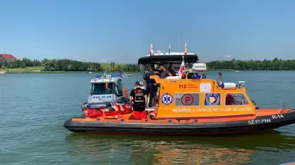 Na mazurskich jeziorach nadal zatrzymywani są pijani sternicy