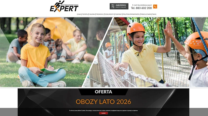 Obozy dla dzieci - Obozy Expert