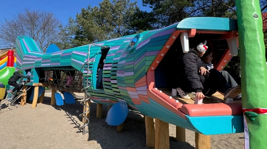 Wielki „Mazurski Szczupak” w Giżycku. Region zyskał unikatowy ekologiczny plac zabaw