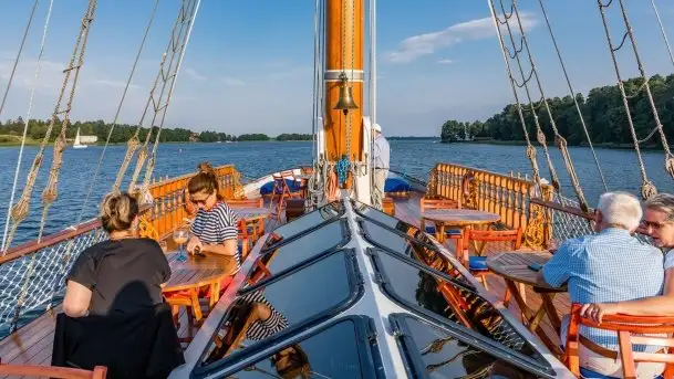 Krakowski teatr Komedia wystąpił na statku Chopin