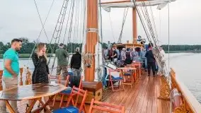 Krakowski teatr Komedia wystąpił na statku Chopin - zdjęcie 25