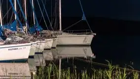 Zdjęcia nocne w porcie Ruciane Park - zdjęcie 17