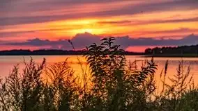 Zachód nad jeziorem Kisajno, sierpień 2021 r. - zdjęcie 33