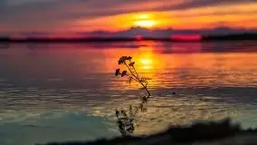 Zachód nad jeziorem Kisajno, sierpień 2021 r. - zdjęcie 6