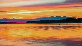 Zachód nad jeziorem Kisajno, sierpień 2021 r. - zdjęcie 38