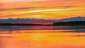 Zachód nad jeziorem Kisajno, sierpień 2021 r. - zdjęcie 18