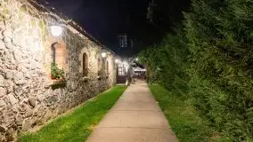 Zdjęcia nocne portu w Wierzbie przy jeziorze Bełdany - zdjęcie 13