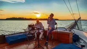 Zachód słońca podczas romantycznej kolacji na Chopinie - zdjęcie 22