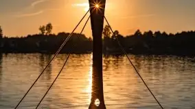 Zachód słońca nad jeziorem Bocznym, Tło Dla Mew, wrzesień 2021 - zdjęcie 15