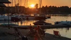 Zachód słońca nad jeziorem Bocznym, Tło Dla Mew, wrzesień 2021 - zdjęcie 37