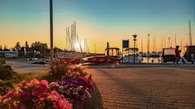 Wrześniowy wschód słońca w Wilkasach - porty AZS i PTTK Wilkasy - zdjęcie 12