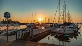 Wrześniowy wschód słońca w Wilkasach - porty AZS i PTTK Wilkasy - zdjęcie 15