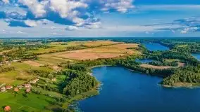 Wrześniowe jezioro Ublik o zachodzie słońca - zdjęcie 15