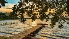 Wrześniowe jezioro Ublik o zachodzie słońca - zdjęcie 18