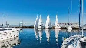 Suszenie żagli nad jeziorem Niegocin, Wilkasy - zdjęcie 58