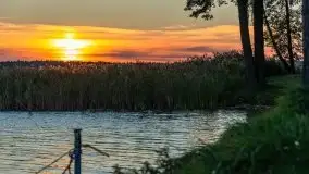 Wrześniowy zachód nad jeziorem Kisajno, widziany ze Strandy - zdjęcie 24