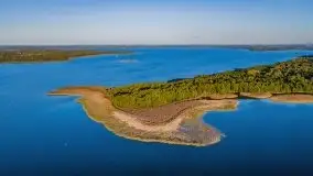 Zachód słońca nad jeziorem Dobskim, wrzesień 2021 - zdjęcie 33