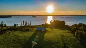 Zachód słońca nad jeziorem Dobskim, wrzesień 2021 - zdjęcie 28