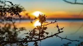 Zachód słońca nad jeziorem Dobskim, wrzesień 2021 - zdjęcie 20