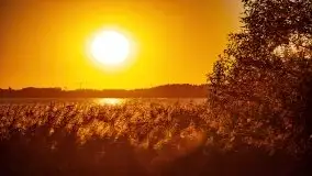 Zachód słońca, Giżycko, jezioro Niegocin, październik 2021 r. - zdjęcie 27