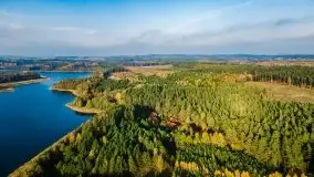 Jesień z lotu ptaka w okolicach jezior Gołdopiwo i Wilkus - zdjęcie 16