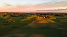 Jesienny zachód słońca z lotu ptaka - zdjęcie 7