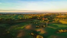 Jesienny zachód słońca z lotu ptaka - zdjęcie 5