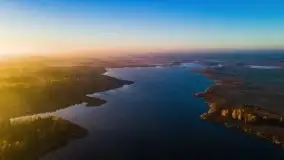 Wschód słońca nad jeziorem Kruklin, październik 2021 r. - zdjęcie 28