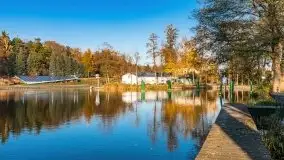 Jesienna i cicha śluza Guzianka I, Ruciane Nida - zdjęcie 7