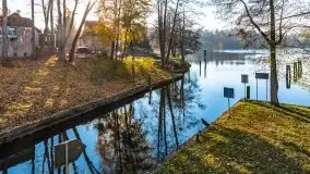 Jesienna i cicha śluza Guzianka I, Ruciane Nida - zdjęcie 15