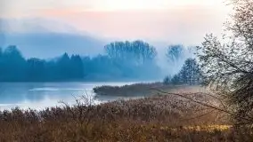 Wschód słońca nad jeziorami Niegocin i Grajewko w Bystrym - zdjęcie 33