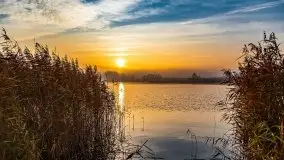 Wschód słońca nad jeziorami Niegocin i Grajewko w Bystrym - zdjęcie 34