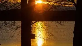 Listopadowy zachód słońca nad jeziorem Tałty, Skorupki - zdjęcie 29