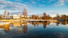 Grudniowy wschód słońca nad jeziorem Niegocin - zdjęcie 56