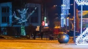 Nocne Giżycko gotowe na święta, grudzień 2021 - zdjęcie 7