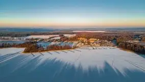 Grudniowy, zimowy port w Sztynorcie - zdjęcie 11