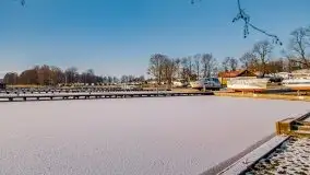 Grudniowy, zimowy port w Sztynorcie - zdjęcie 7