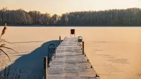 Grudniowy, zimowy port w Sztynorcie - zdjęcie 16