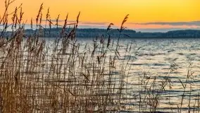 Zachód słońca nad jeziorem Święcajty, grudzień 2021 r. - zdjęcie 27