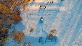 Wschód słońca nad jeziorem Niegocin, krzyż św. Brunona - zdjęcie 27