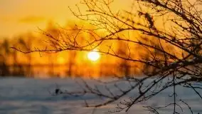 Wschód słońca nad jeziorem Niegocin, krzyż św. Brunona - zdjęcie 10