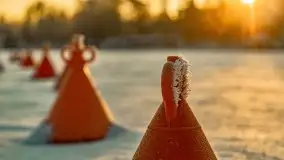 Zimowy wschód i południe w Strandzie nad jeziorem Kisajno - zdjęcie 44