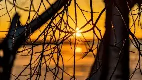 Wschód słońca nad jeziorem Łabap w Radziejach - zdjęcie 32