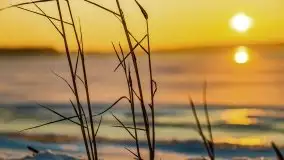 Styczniowy zachód słońca nad jeziorem Święcajty, 2022 r. - zdjęcie 27