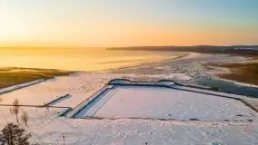 Mazurska zima nad kanałami, styczeń 2021 - zdjęcie 3