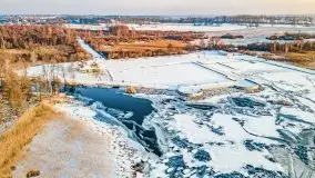 Mazurska zima nad kanałami, styczeń 2021 - zdjęcie 6