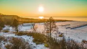 Mazurska zima nad kanałami, styczeń 2021 - zdjęcie 13